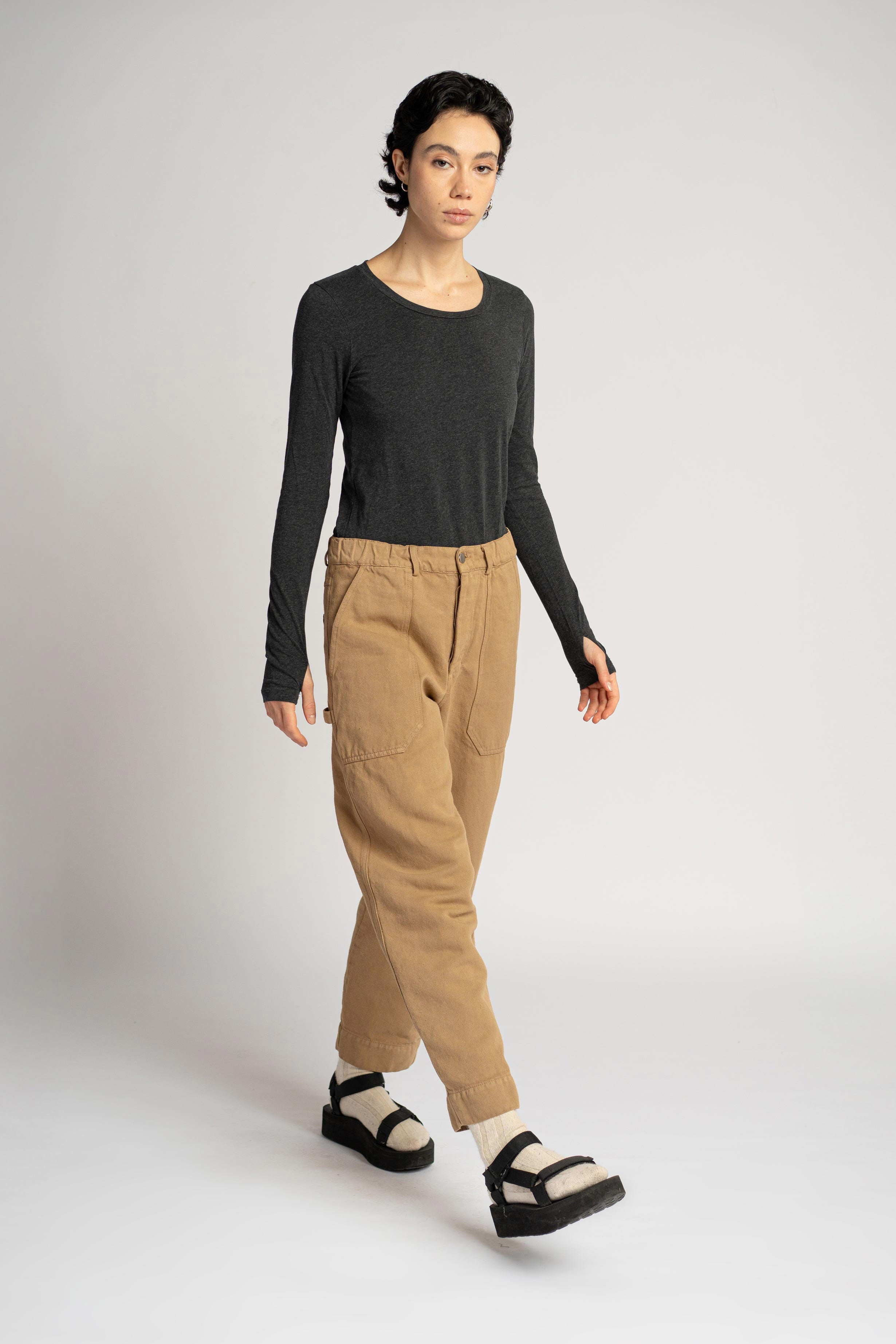 Jeans in canapa store