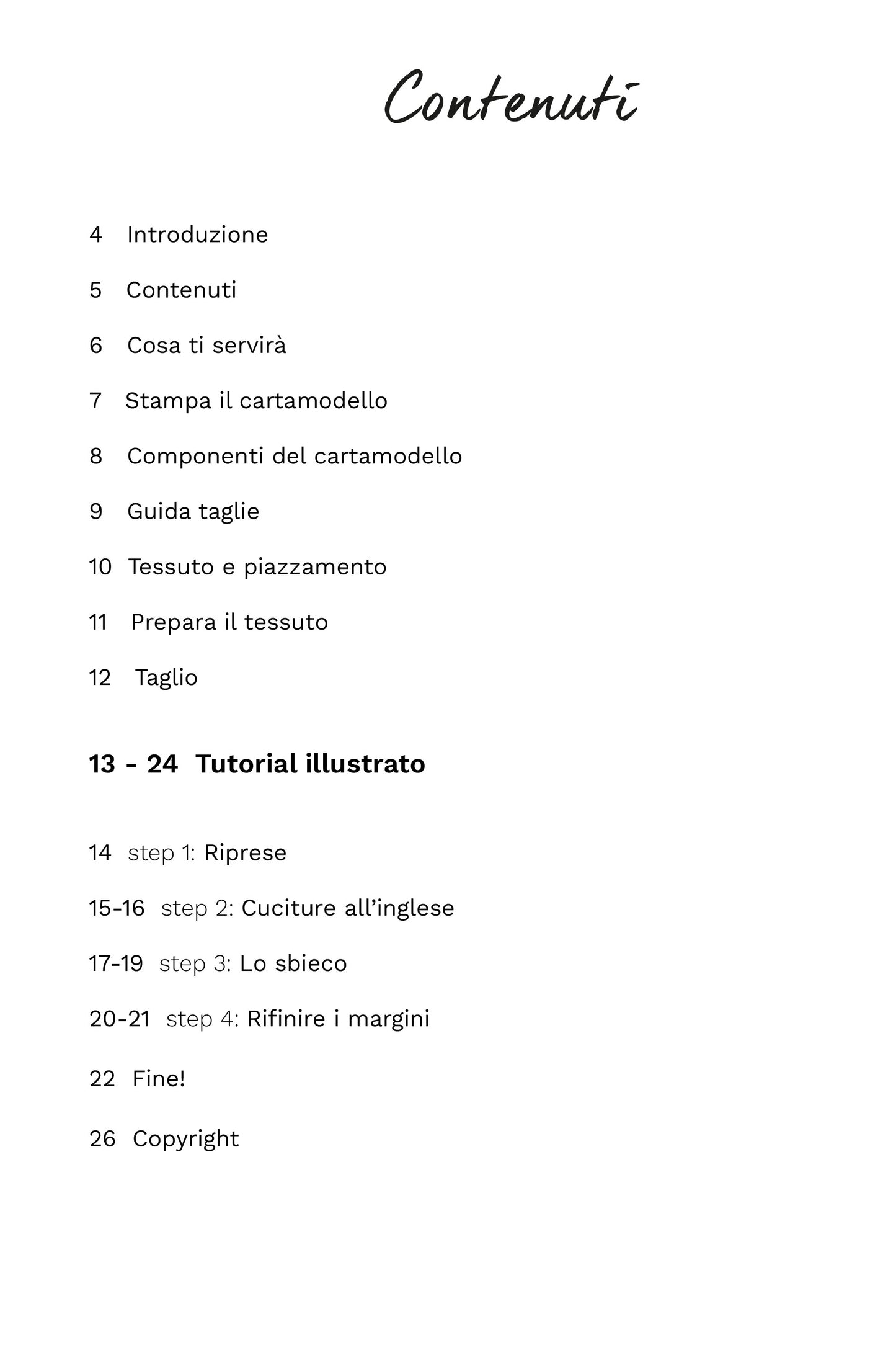 TOP incrociato: Cartamodello + Tutorial Video + Tutorial PDF